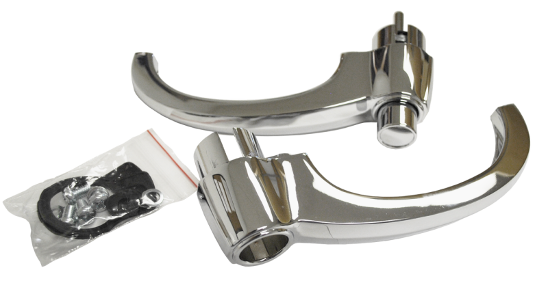 Chrome Exterior Door Handle Set – 1960-1966 Chevrolet Pickup – LH & RH – Taiwan Made