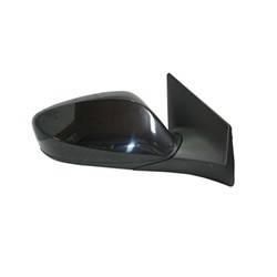 LKQ - 2011-2013 Hyundai Elantra Passenger's Side Door Mirror Power Adjustment, Manual Folding, Heated, Black