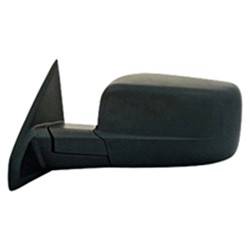 LKQ - 2009-2012 Dodge Ram Pickup Driver's Side Door Mirror Manual Adjustment, Manual Folding, Non-Heated, Textured