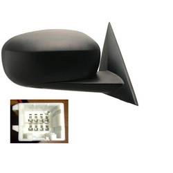 LKQ - 2006-2009 Chrysler 300, 2005-2008 Dodge Magnum Passenger's Side Door Mirror Power Adjustment, Non-Foldaway, Heated, Textured, Paint To Match