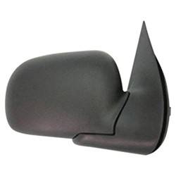 LKQ - 2002-2005 Ford Explorer, 2002-2005 Mercury Mountaineer Passenger's Side Door Mirror Power Adjustment, Manual Folding, Non-Heated, Textured