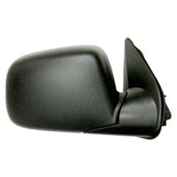 LKQ - 2004-2012 Chevrolet Colorado, 2004-2012 GMC Canyon Passenger's Side Door Mirror Power Adjustment, Manual Folding, Non-Heated, Paint To Match, Textured