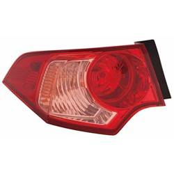 LKQ - '11-'14 Acura TSX Driver Side Outer Tail Light Assembly