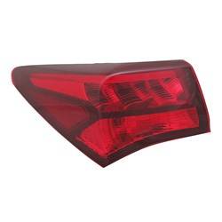 LKQ - 2015-2017 Acura TLX Tail Light Assembly