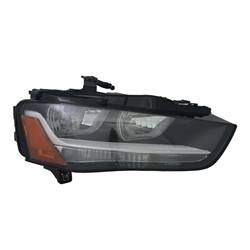 LKQ - '13-'16 Audi A4, '13-'16 Audi A4 allroad, '13-'16 Audi A4 Quattro, '13-'16 Audi allroad, '13-'16 Audi S4 Passenger Side Halogen Head Light Assembly