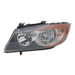 LKQ - '06-'08 BMW 323i, '07-'08 BMW 328i, '07-'08 BMW 328xi, '07-'08 BMW 335i, '07-'08 BMW 335xi, '06 BMW 325i Driver Side Halogen Head Light Assembly