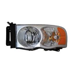 LKQ - '02-'04 Dodge Ram 1500, '03-'04 Dodge Ram 2500, '03-'04 Dodge Ram 3500 Driver Side Head Light Assembly
