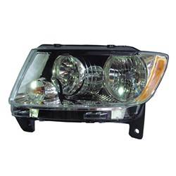 LKQ - '11-'13 Jeep Grand Cherokee Driver Side Halogen Headlight Assembly