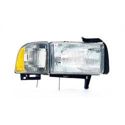 LKQ - '94-'01 Dodge Ram 1500, '94-'02 Dodge Ram 2500, '94-'02 Dodge Ram 3500 Passenger Side Head Light Assembly