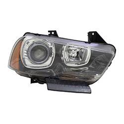 LKQ - 2011-2014 Dodge Charger Passenger's Headlight Assembly