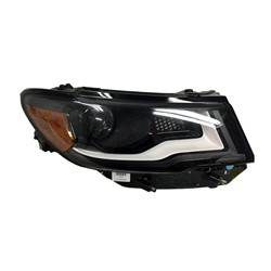 LKQ - 2017-2019 Jeep Compass Passenger's Headlight Assembly
