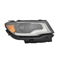 LKQ - 2017-2021 Jeep Compass Passenger's Headlight Assembly