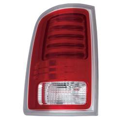 LKQ - '13-'18 Ram 1500, '19-'23 Ram 1500 Classic, '13-'18 Ram 2500, '13-'18 Ram 3500 Driver Side Led Tail Light Assembly