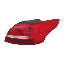 LKQ - 2015-2018 Ford Focus Tail Light Assembly