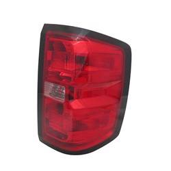LKQ - '14-'15 Chevrolet Silverado 1500, '14-'15 Chevrolet Silverado 2500 HD, '14-'15 Chevrolet Silverado 3500 HD, '14 GMC Sierra 2500 HD, '15 GMC Sierra 3500 HD Passenger Side Tail Light Assembly