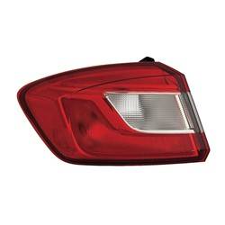LKQ - 2017-2019 Chevrolet Cruze Tail Light Assembly