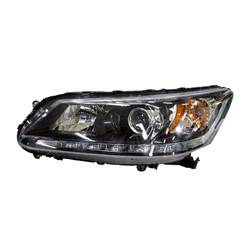 LKQ - '13-'15 Honda Accord Driver Side Halogen Head Light Assembly