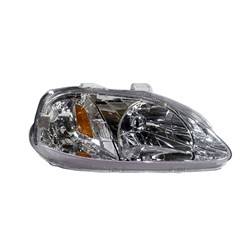 LKQ - '99-'00 Honda Civic Passenger Side Head Light Assembly