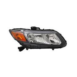 LKQ - '12 Honda Civic Passenger Side Head Light Assembly