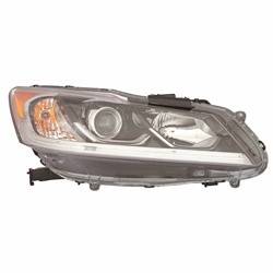 LKQ - 2016-2017 Honda Accord Passenger's Headlight Assembly