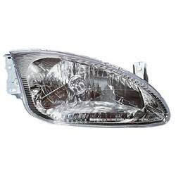 LKQ - '99-'00 Hyundai Elantra Passenger Side Head Light Assembly