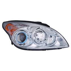 LKQ - 2010-2012 Hyundai Elantra Passenger's Headlight Assembly