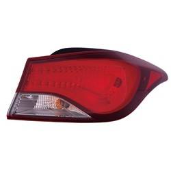 LKQ - '14-'16 Hyundai Elantra, '14 Hyundai Elantra Coupe Driver Side Outer Tail Light Assembly