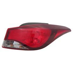 LKQ - '14-'16 Hyundai Elantra Passenger Side Outer Tail Light Assembly