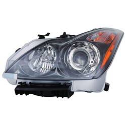 LKQ - '11-'13 INFINITI G37, '14-'15 INFINITI Q60 Driver Side Headlight Assembly