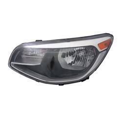 LKQ - '14-'19 Kia Soul Driver Side Halogen Non-Projection Head Light Assembly