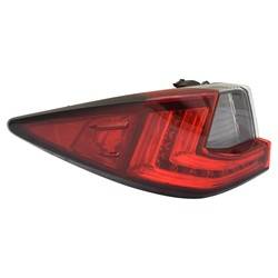LKQ - 2016-2022 Lexus RX Tail Light Assembly