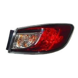 LKQ - '10-'13 Mazda 3 Passenger Side Outer Tail Light Assembly