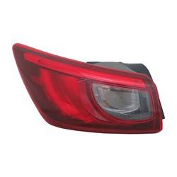 LKQ - 2016-2018 Mazda CX-3 Tail Light Assembly