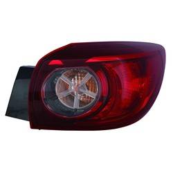 LKQ - '14-'18 Mazda 3, '14-'18 Mazda 3 Sport Passenger Side Outer Tail Light Assembly