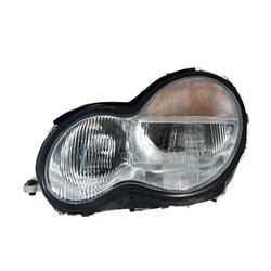 LKQ - '02-'04 Mercedes C230, '01-'04 Mercedes C240, '02-'04 Mercedes C32 AMG, '01-'04 Mercedes C320 Driver Side Halogen Head Light Assembly