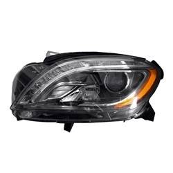 LKQ - '15 Mercedes ML250, '12-'15 Mercedes ML350, '15 Mercedes ML400, '12-'14 Mercedes ML550, '12-'15 Mercedes ML63 AMG Driver Side Bi-Xenon Headlight Assembly