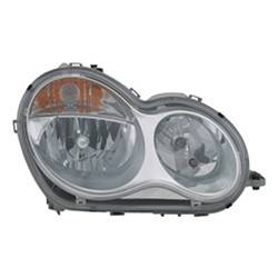 LKQ - '05-'07 Mercedes C230, '05 Mercedes C240, '06-'07 Mercedes C280, '05 Mercedes C320, '06-'07 Mercedes C350 Passenger Side Halogen Head Light Assembly