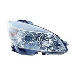 LKQ - '08-'09 Mercedes C230, '10-'11 Mercedes C250, '08-'11 Mercedes C300, '08-'11 Mercedes C350, '08-'11 Mercedes C63 AMG Passenger Side Head Light Assembly