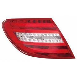 LKQ - '12-'14 Mercedes C250, '12-'14 Mercedes C300, '12-'14 Mercedes C350, '12-'15 Mercedes C63 AMG Driver Side Led Style Tail Light Assembly