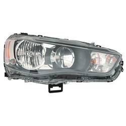 LKQ - '10-'13 Mitsubishi Outlander Passenger Side Halogen Headlight Assembly