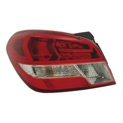 LKQ - 2017-2020 Mitsubishi Mirage Tail Light Assembly