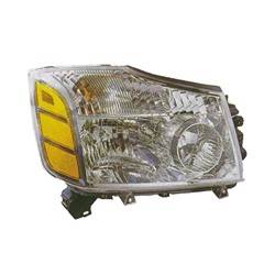 LKQ - '05-'07 Nissan Armada, '04 Nissan Pathfinder Armada, '04-'07 Nissan TITAN Passenger Side Head Light Assembly