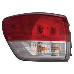 LKQ - '13-'16 Nissan Pathfinder Driver Side Outer Tail Light Assembly
