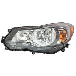 LKQ - '14 Subaru Impreza, '14-'15 Subaru XV Crosstrek Driver Side Halogen Headlight Assembly