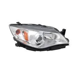 LKQ - '12-'14 Subaru Impreza Passenger Side Halogen Headlight Assembly