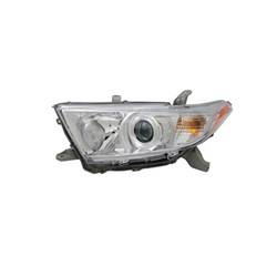 LKQ - '11-'13 Toyota Highlander Driver Side Head Light Assembly