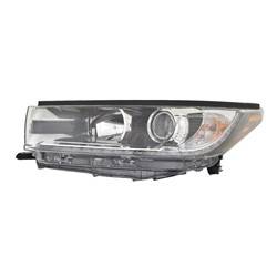 LKQ - 2017-2018 Toyota Highlander Driver's Headlight Assembly
