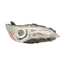 LKQ - '15-'17 Toyota Camry Passenger Side Halogen Headlight Assembly