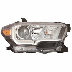 LKQ - 2016-2017 Toyota Tacoma Passenger's Headlight Assembly