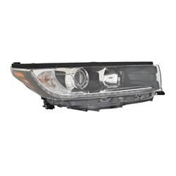 LKQ - 2017-2018 Toyota Highlander Passenger's Headlight Assembly